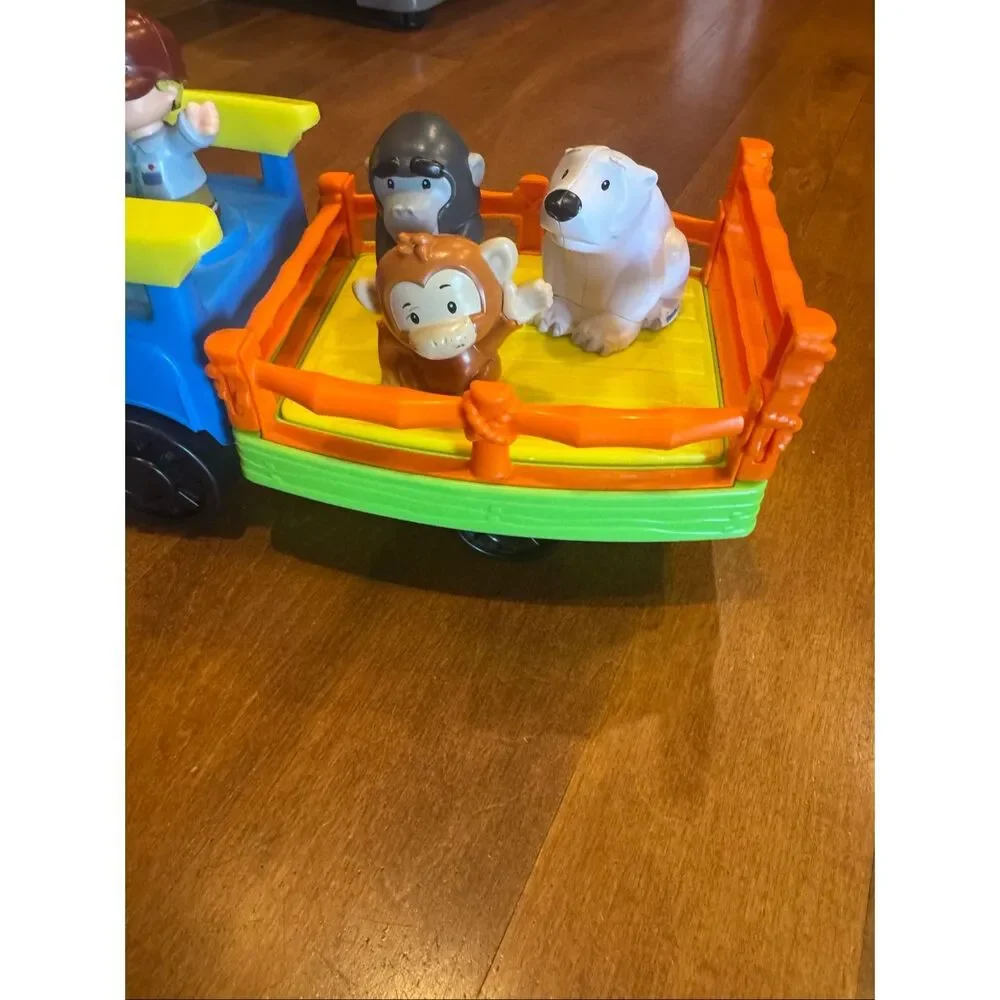 Fisher-Price Little People Choo-Choo Zoo Train Musical Animal Train Gorilla Pola